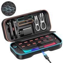 Estojo de transporte Bemkiru para Nintendo Switch 2 com 36 slots