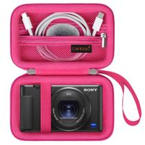 Estojo de transporte Canboc para câmera Sony ZV-1/ZV-1F/ZV-1 II Estojo de transporte Canboc para câmera Sony ZV-1/ZV-1F/ZV-1 II