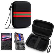 Estojo de transporte Capa rígida JiangJiangBao EVA para console de jogos portátil R35S/R36S Estojo de transporte Capa rígida JiangJiangBao EVA para console de jogos portátil R35S/R36S
