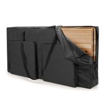 Estojo de transporte Cornhole DSLEAF para tamanho regulamentar 4' x 2' Estojo de transporte Cornhole DSLEAF para tamanho regulamentar 4' x 2'