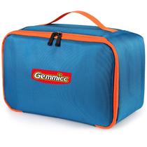 Estojo de transporte de brinquedos Gemmicc Magnetic Tiles Storage Bag azul Estojo de transporte de brinquedos Gemmicc Magnetic Tiles Storage Bag azul