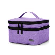 Estojo de transporte de óleo essencial LUXJA contém 30 frascos (5-30 ml)