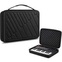 Estojo de transporte FINPAC para AKAI Professional MPK Mini MKII, MK3 e MPK Play Controlador de teclado USB MIDI Alesis V Mini de 25 teclas