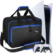 Estojo de Transporte Jaffzora para PS5 PRO/PS5/PS5 Slim - 17 Bolsos