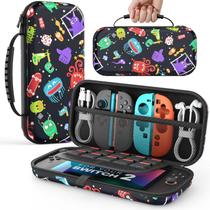 Estojo de transporte MoKo para Nintendo Switch 2 (2025) com 10 slots Estojo de transporte MoKo para Nintendo Switch 2 (2025) com 10 slots