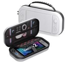 Estojo de transporte Nintendo Switch 2 2025 portátil de viagem branco