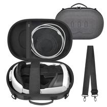 Estojo de transporte PAIYULE para Meta Quest 3S com Elite Strap Estojo de transporte PAIYULE para Meta Quest 3S com Elite Strap