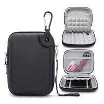 Estojo de transporte para disco rígido, bolsa organizadora de armazenamento AsKinds