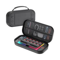 Estojo De Transporte Para Switch 2 De Grande Capacidade, Estojo De Viagem Portátil Em PU Rígido Com