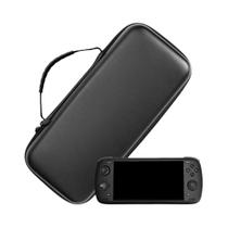 Estojo De Transporte Preto Impermeável E Absorvente De Choque Em EVA Para Console De Jogo Portátil