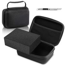 Estojo de transporte Relaxweex 17x12x8cm em espuma EVA à prova de choque