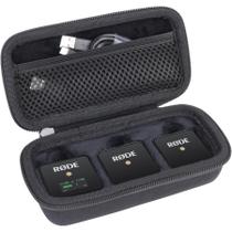 Estojo de transporte rígido Aenllosi para Rode Wireless ME Clip/Wireless GO II