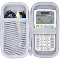 Estojo de transporte rígido Lebakort para Texas Instruments TI-30XIIS