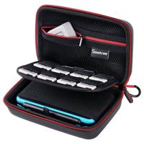 Estojo de Transporte Smatree para Nintendo New 3DS XL/2DS XL - Preto/Vermelho Estojo de Transporte Smatree para Nintendo New 3DS XL/2DS XL - Preto/Vermelho