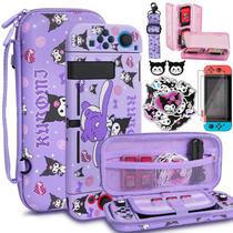 Estojo de transporte TikoDirect Switch 7 em 1 com protetores de tela