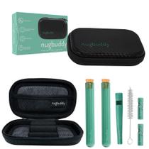 Estojo de viagem, acessório nugbuddy J-Kit, resistente à água, verde