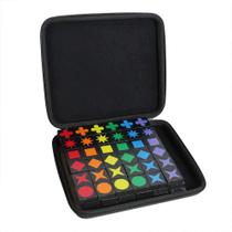 Estojo de viagem Hermitshell para o jogo de tabuleiro Mindware Qwirkle