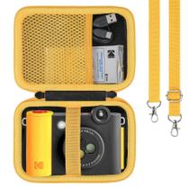 Estojo de viagem khanka para câmera Kodak Smile Plus (preto)