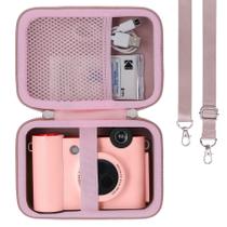 Estojo de viagem khanka para câmera sem fio Kodak Smile Plus rosa