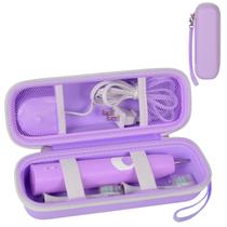 Estojo de viagem para escova de dentes GWCASE Purple Hard EVA 22x7x7cm