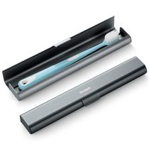 Estojo de viagem para escova de dentes Oralphi Aluminium Aluminium Alloy Cinza Azul Estojo de viagem para escova de dentes Oralphi Aluminium Aluminium Alloy Cinza Azul