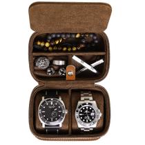 Estojo de viagem para relógios ROTHWELL 2 Tough Portable para 2 relógios