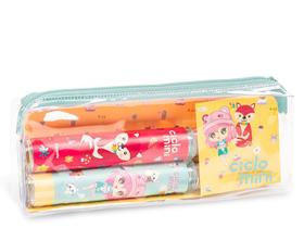Estojo Deo Colônia Mini Raposete e Cici Zoe 30ml cada Ciclo