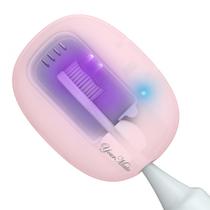 Estojo desinfetante para escovas de dentes YourMate UVC recarregável rosa