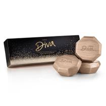 Estojo Diva - 3 Sabonete De 90g Eudora