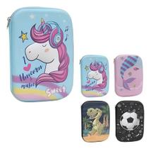 Estojo Divisões Lápis Canetas Escolar Organizador Box Grande Estojo Divisões Lápis Canetas Escolar Organizador Box Grande