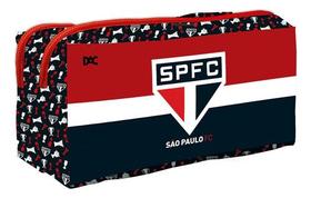 Estojo Duplo 2 Divisao São Paulo Dac Cor Preto Preto São Paulo
