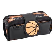 Estojo Duplo Basquete Escolar Meninos Infantil