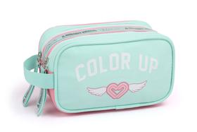 Estojo Duplo Color Up Feminino - Acqua Estojo Duplo Color Up Feminino - Acqua