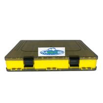 Estojo Duplo Com Tampa Para Iscas 16 Divisórias Makis Fishing