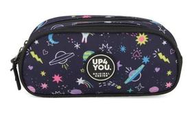 Estojo Duplo Duplo Juvenil Gatinho Unicórnio Up4you