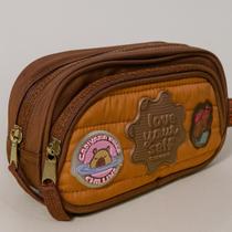 Estojo Duplo Escolar Capivara Love You Self Clio