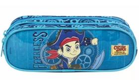 Estojo Duplo Escolar DMW 30064 Capitão Jake Estojo Duplo Escolar DMW 30064 Capitão Jake