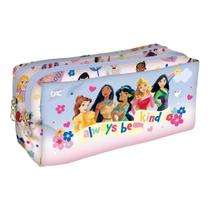 Estojo Duplo Escolar em Tecido Princesas 5173 - Dac