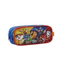 Estojo Duplo Escolar Infantil Patrulha Canina Rescue Wheels