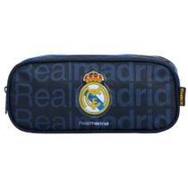 Estojo Duplo Escolar Infantil Real Madrid Merengues