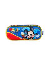 Estojo Duplo Escolar Mickey Mouse Original Disney 13286
