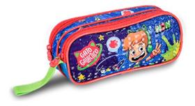 Estojo Duplo Escolar Oficial Gato Galactico Clio Style Estojo Duplo Escolar Oficial Gato Galactico Clio Style