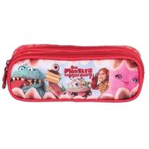 Estojo Duplo Escolar Que Monstro te Mordeu Infantil Dermiwil Estojo Duplo Escolar Que Monstro te Mordeu Infantil Dermiwil