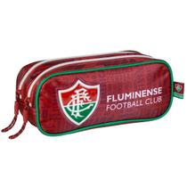 Estojo Duplo Fluminense Meninos Esportivo Infantil Oficial Cor:Grená Estojo Duplo Fluminense Meninos Esportivo Infantil Oficial Cor:Grená