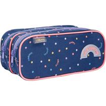 Estojo Duplo Grande Académie Dots