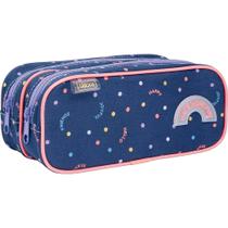 Estojo Duplo Grande Académie Dots