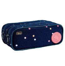 Estojo Duplo Grande Académie Dots - Tilibra