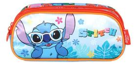 Estojo Duplo Infantil Angel E Stitch - Luxcel Estojo Duplo Infantil Angel E Stitch - Luxcel