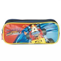 Estojo Duplo Infantil Mickey Mouse Escolar Porta Lápis