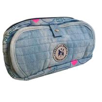 Estojo Duplo Jeans Escolar Juvenil Rebecca Bonbon RB3166